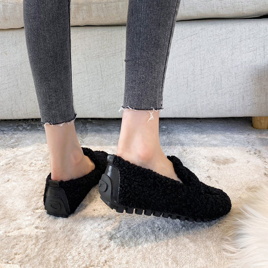Liliana | Softweiche Sherpa-Loafer