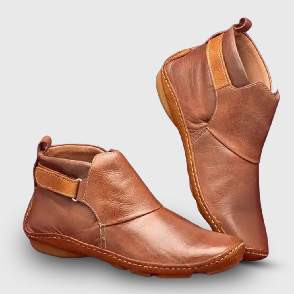 Nadina | Wasserdichte Stiefeletten mit seitlicher Schnürung.