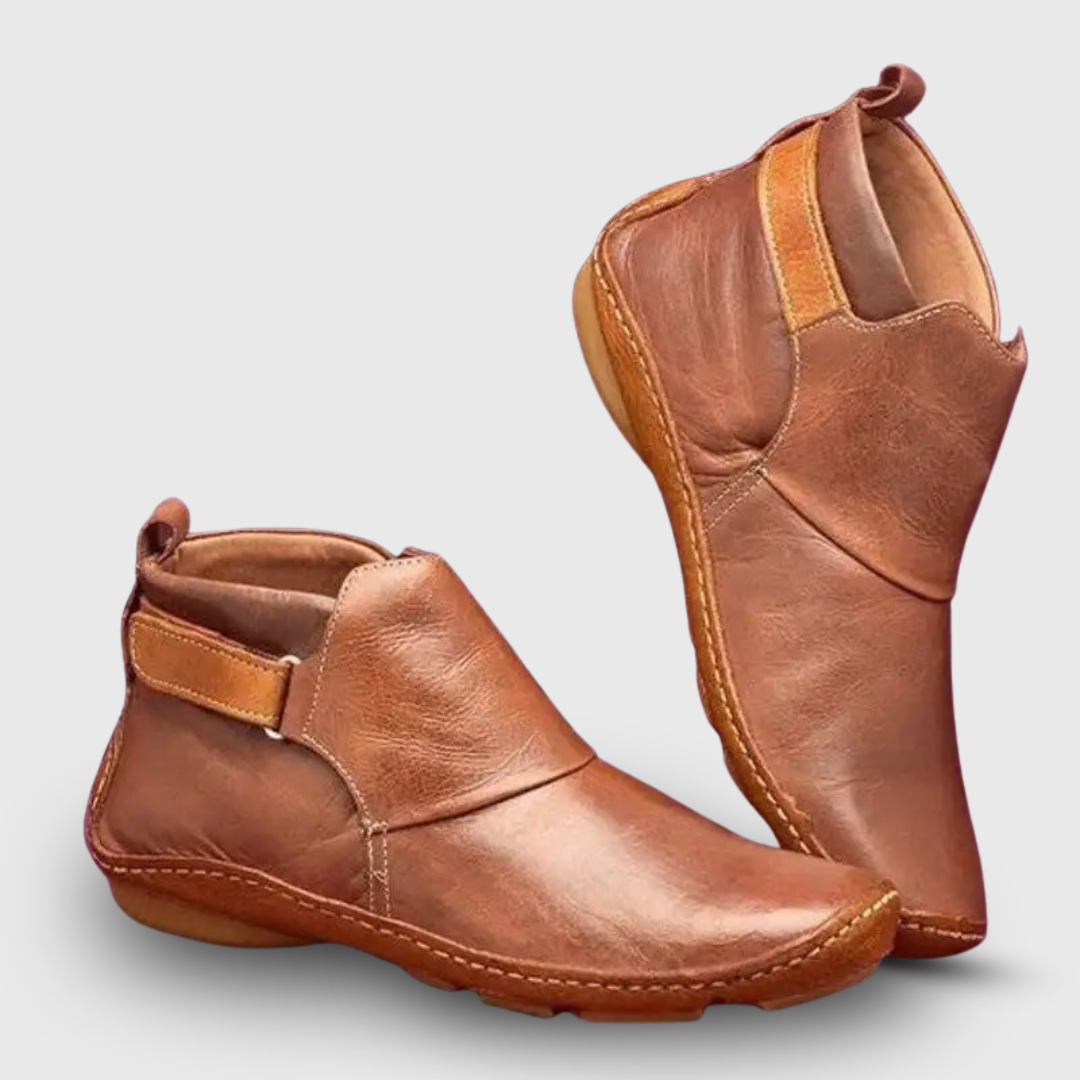 Nadina | Wasserdichte Stiefeletten mit seitlicher Schnürung.