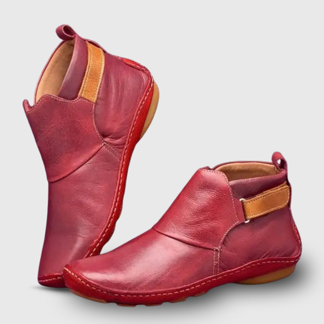 Nadina | Wasserdichte Stiefeletten mit seitlicher Schnürung.