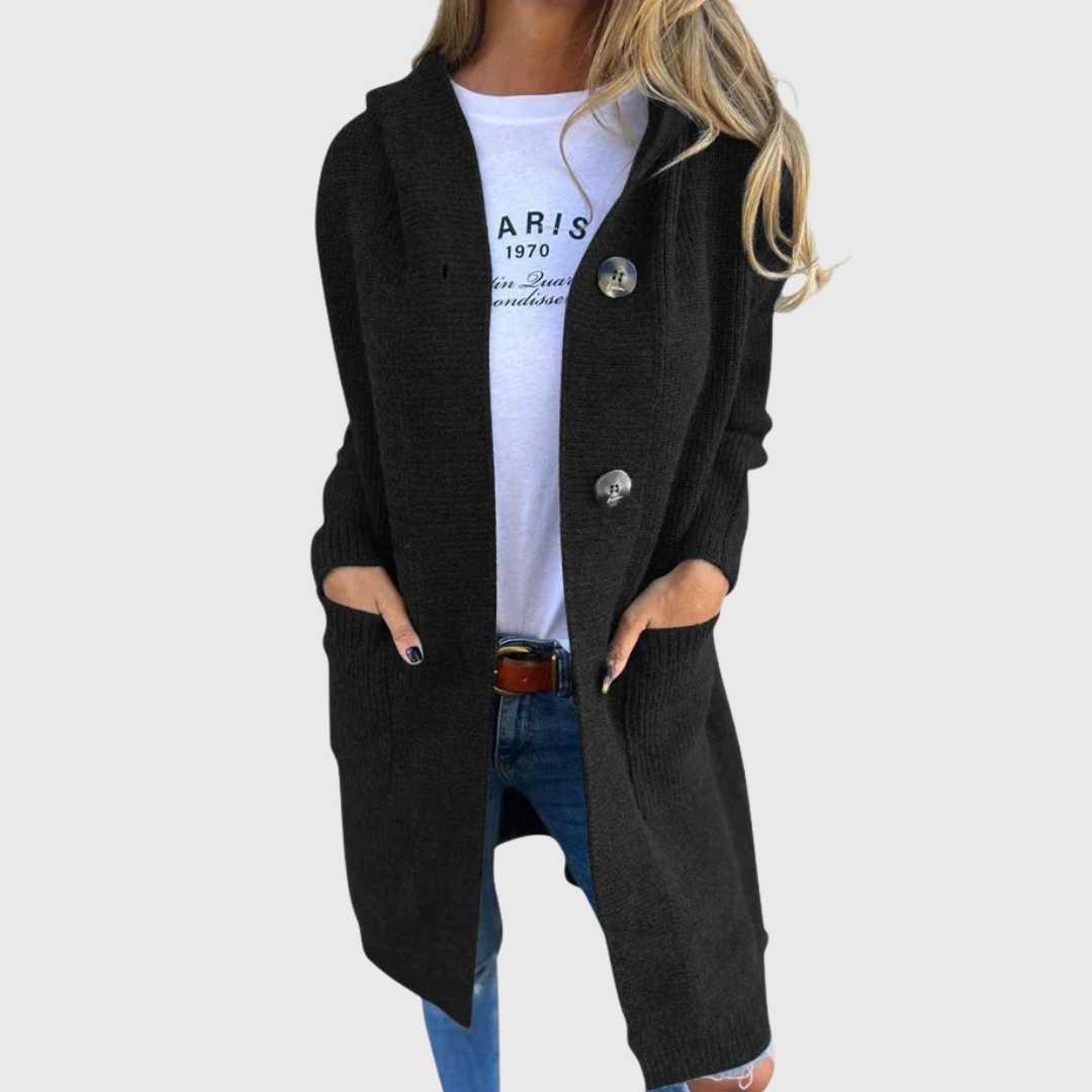 Giuliana | Langer Bequemer Cardigan