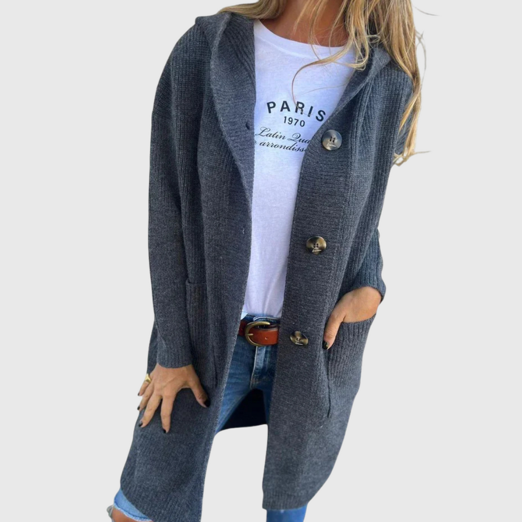 Giuliana | Langer Bequemer Cardigan