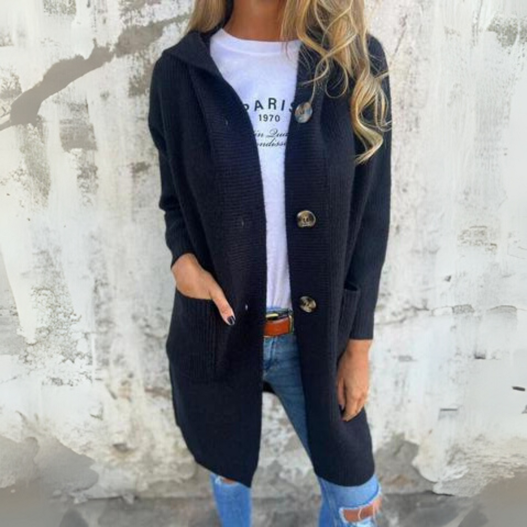 Giuliana | Langer Bequemer Cardigan