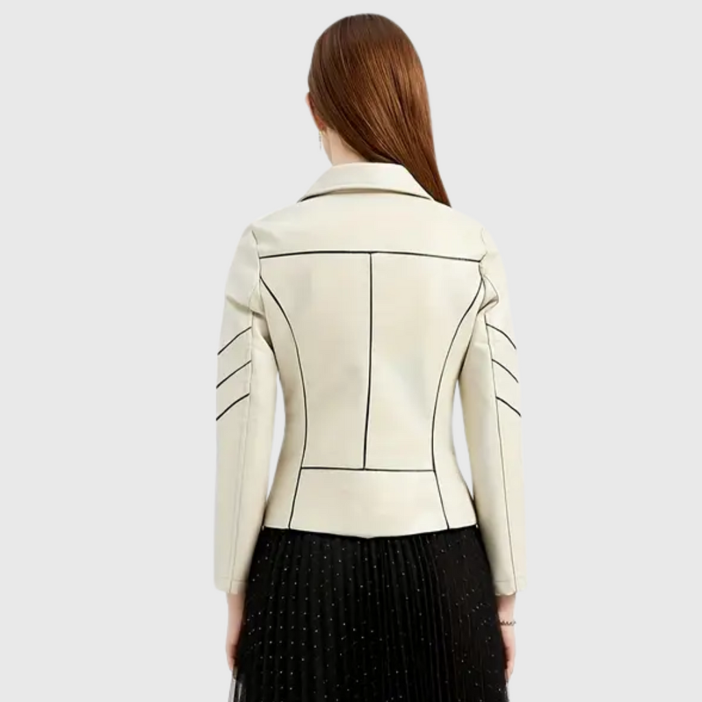 Smeralda | Panther Lederjacke