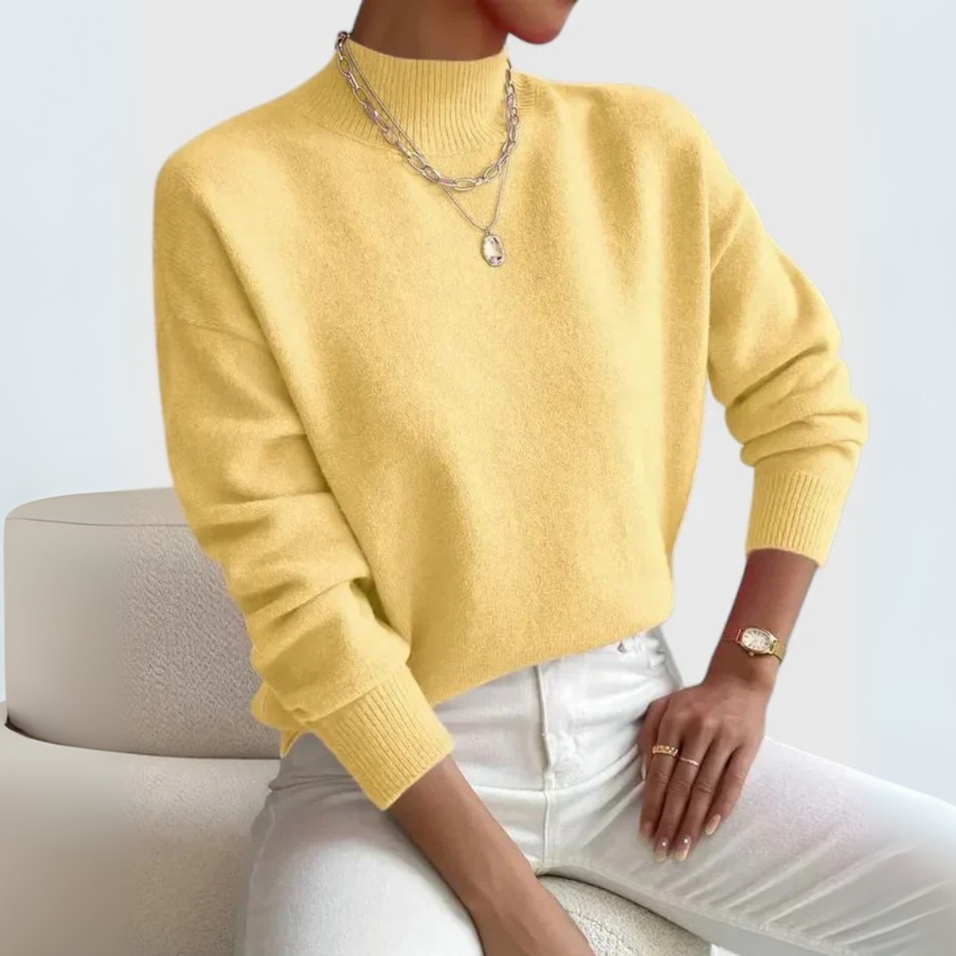 Michela | Eleganter Premium-Rollkragenpullover