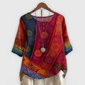Valerie | Buntes Boho-Top