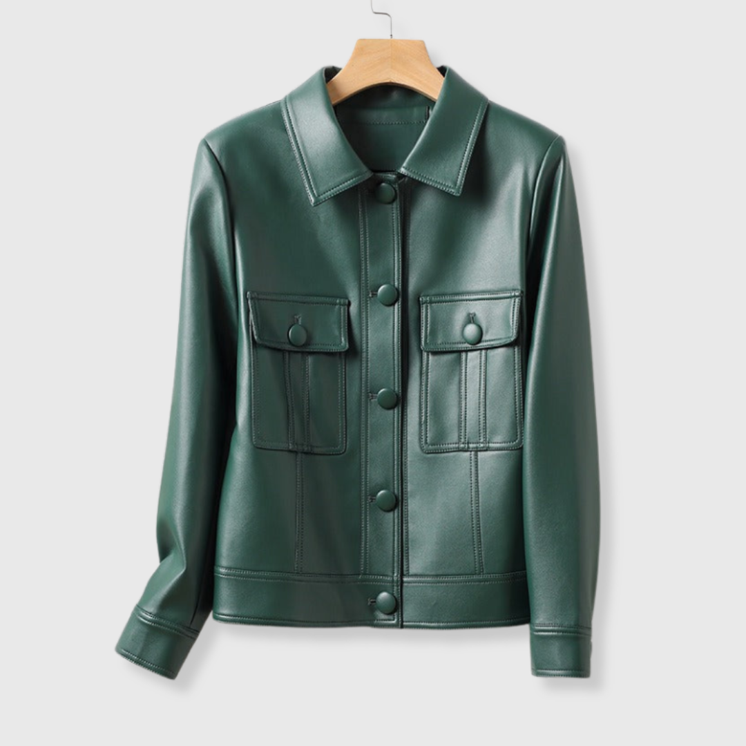 Patrizia | Zeitlose Lederjacke