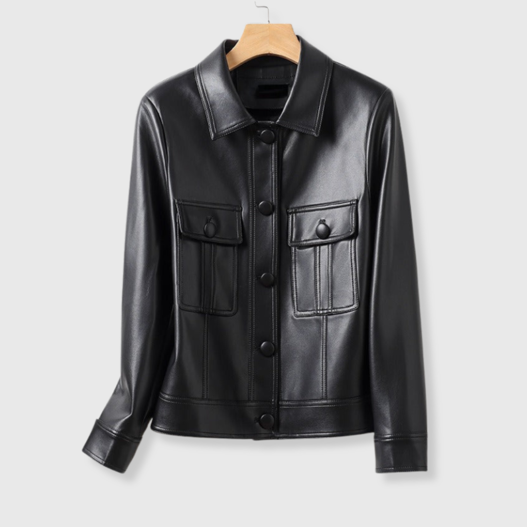 Patrizia | Zeitlose Lederjacke