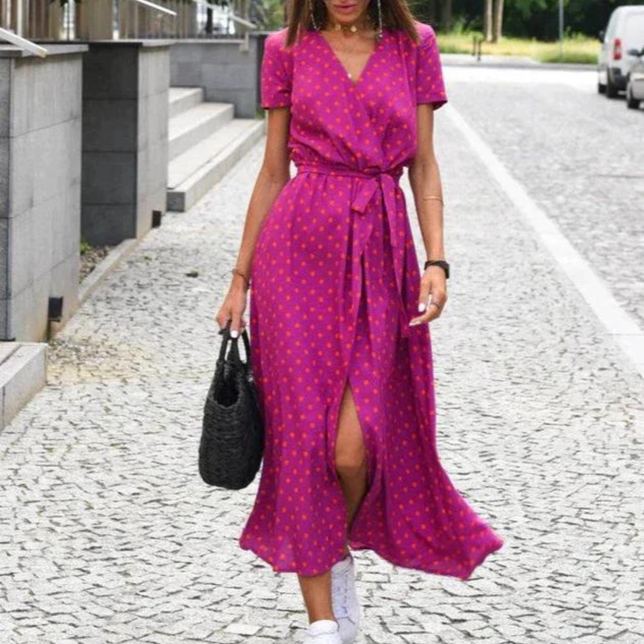 Gina | Luftiges Sommerkleid in Handarbeit