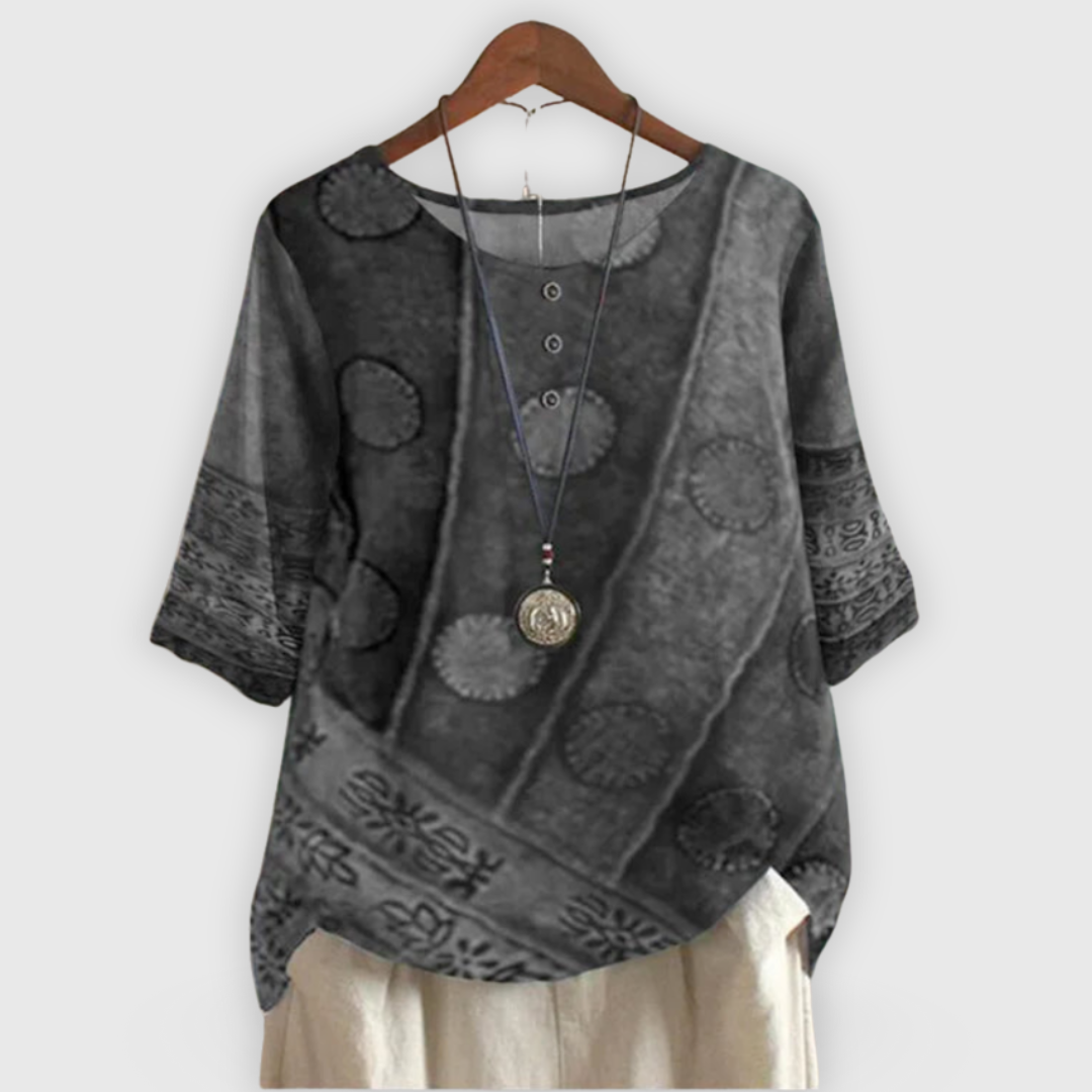 Valerie | Buntes Boho-Top