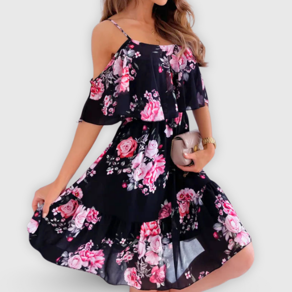 Debora | Fließendes Sommerkleid handgefertigt