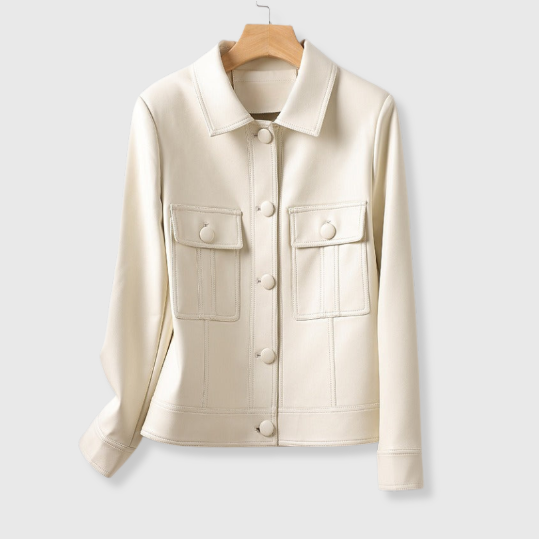 Patrizia | Zeitlose Lederjacke