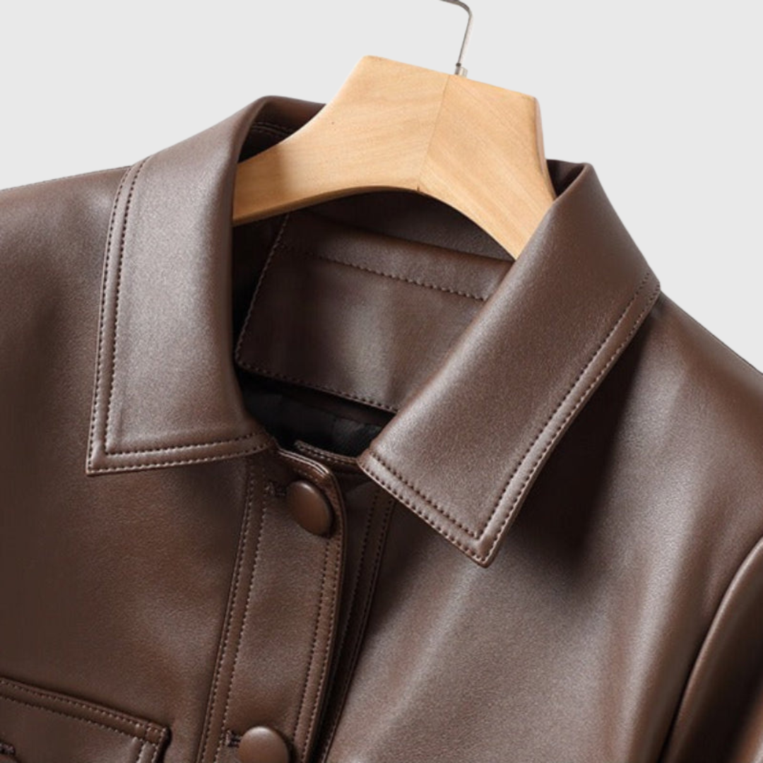 Patrizia | Zeitlose Lederjacke