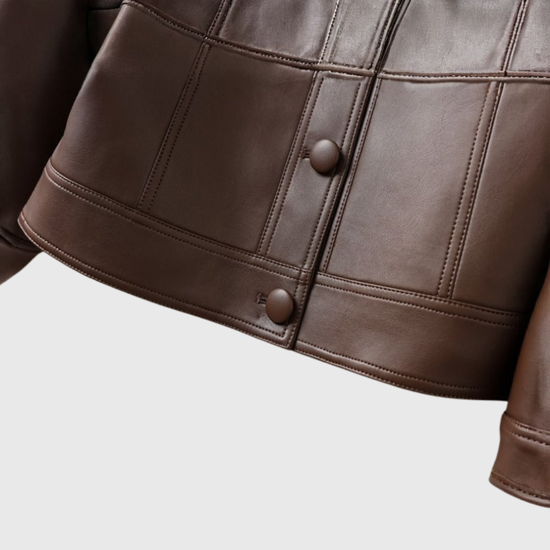 Patrizia | Zeitlose Lederjacke