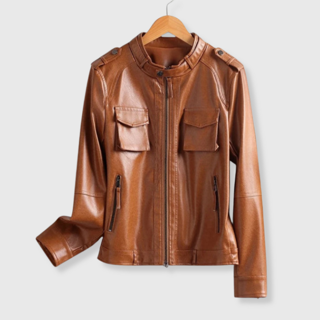 Ambra | Handgefertigte Lederjacke