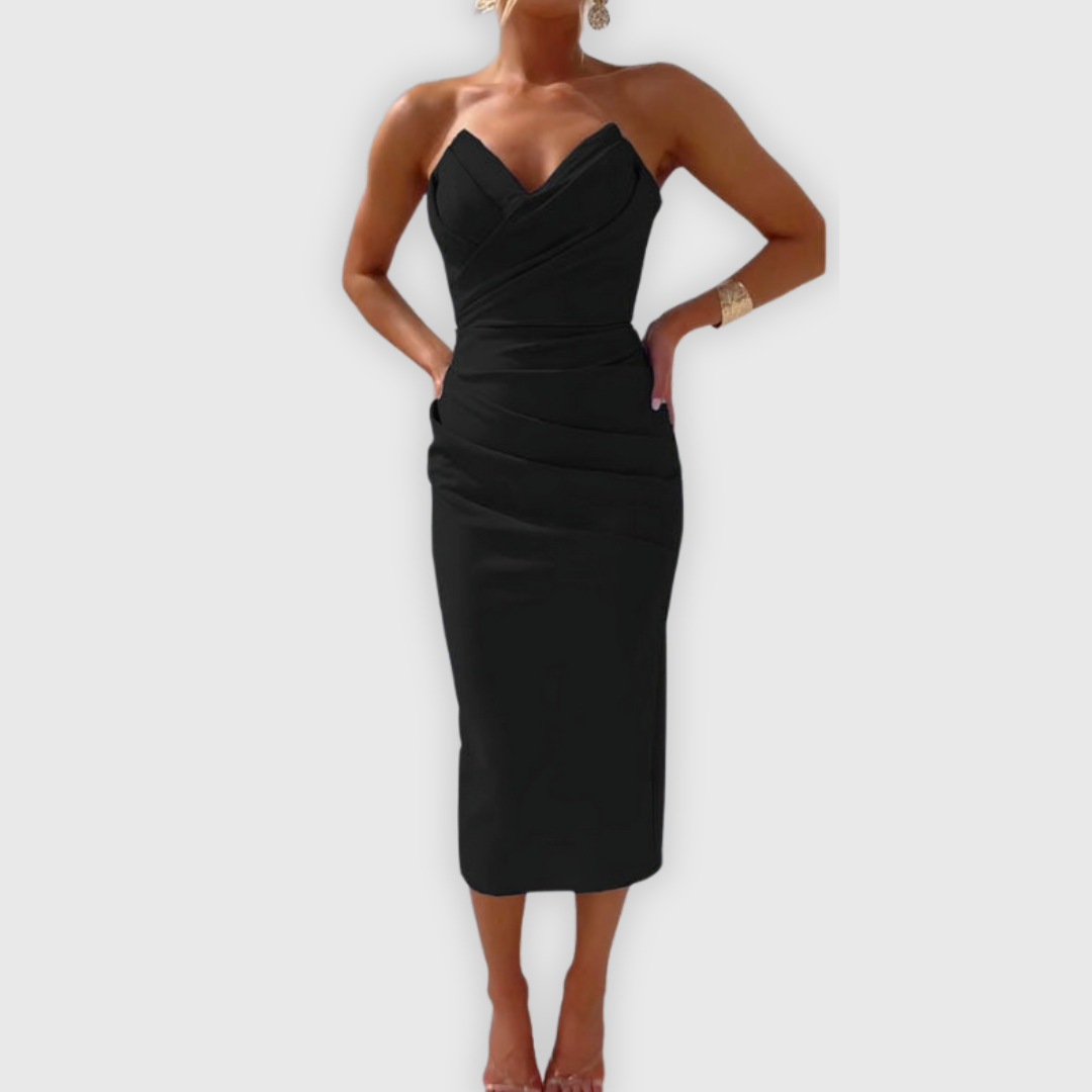 Milly | Elegantes Schulterfreies Kleid