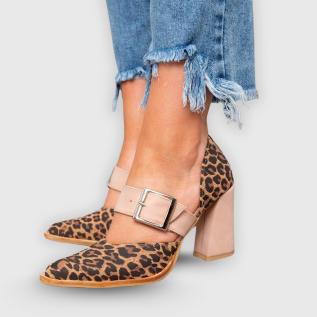 Alena | High Heel in Wildlederoptik