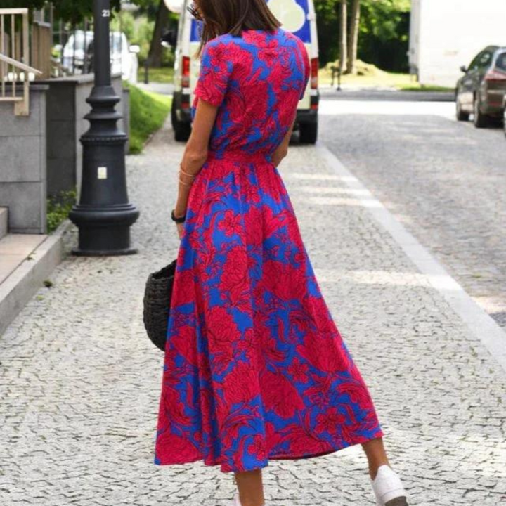 Gina | Luftiges Sommerkleid in Handarbeit