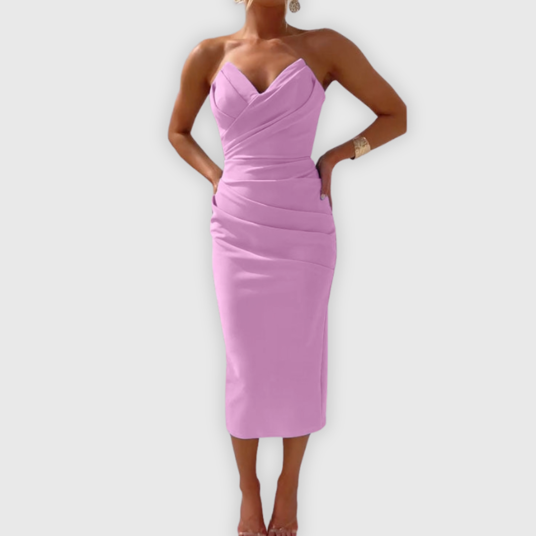 Milly | Elegantes Schulterfreies Kleid