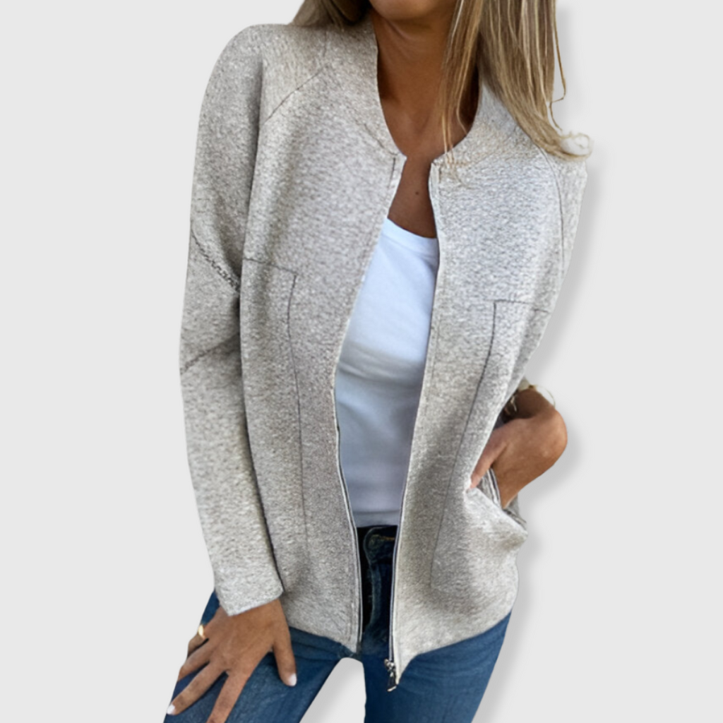 Silvina | Zip-Up Bomberjacke