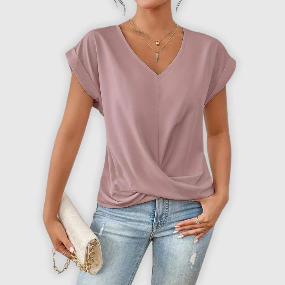 Gina | Oversize-Bluse Handgefertigt