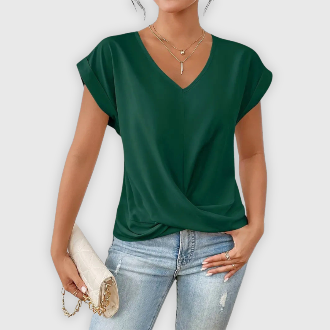 Gina | Oversize-Bluse Handgefertigt