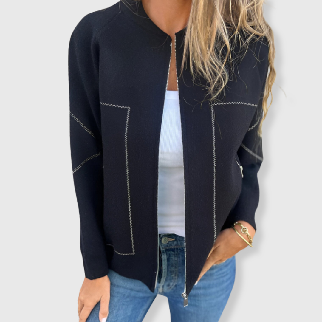 Silvina | Zip-Up Bomberjacke