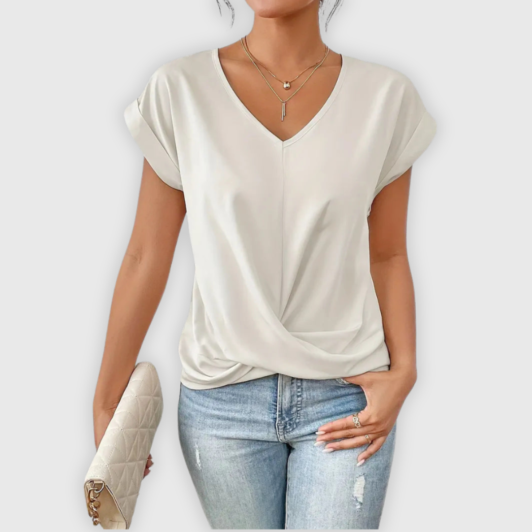 Gina | Oversize-Bluse Handgefertigt