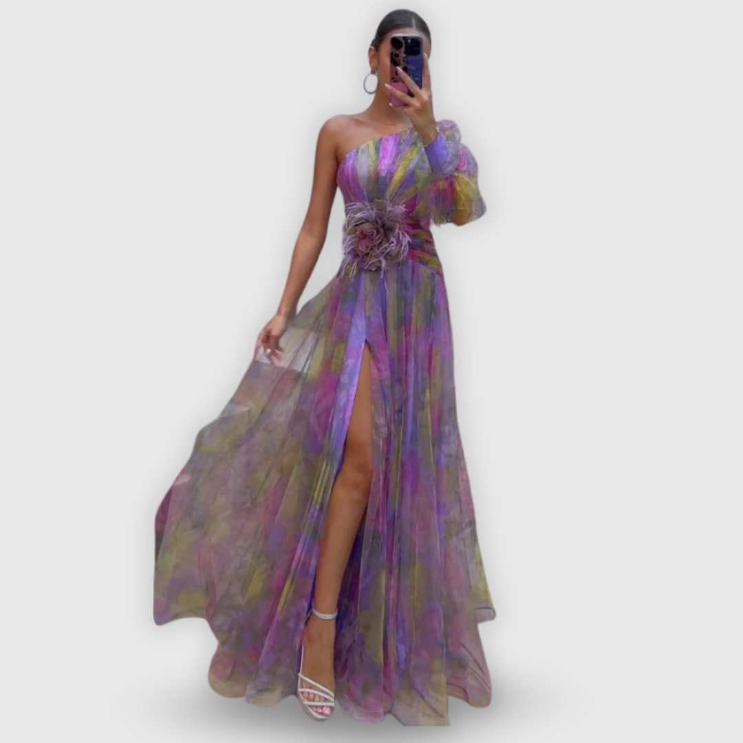 Nina | Stilvolles Blumenkleid