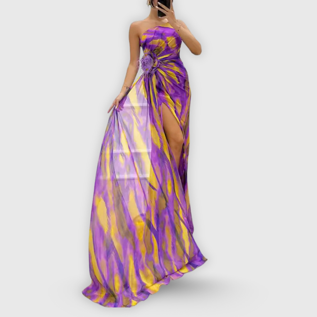 Leda | Handgenähtes Premium-Kleid