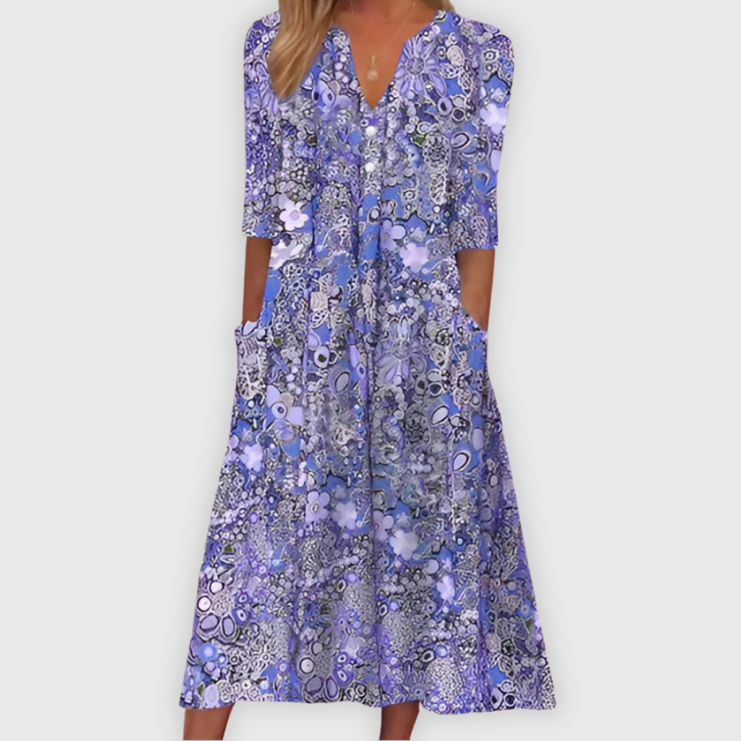 Alessia | Handgenähtes Premium-Hemdkleid