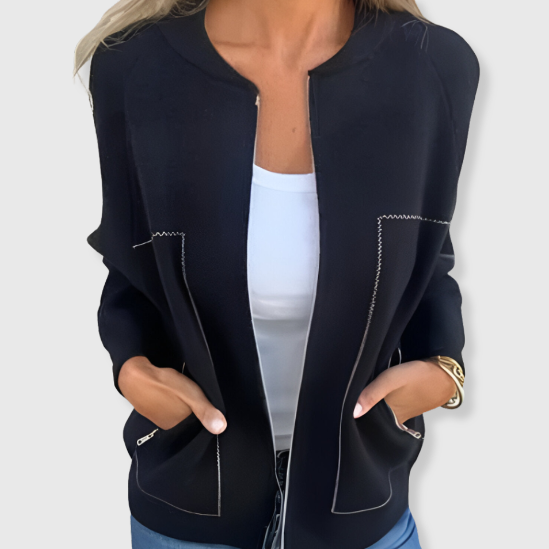 Silvina | Zip-Up Bomberjacke