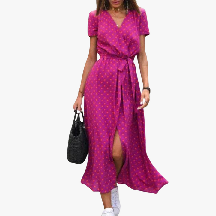 Gina | Luftiges Sommerkleid in Handarbeit