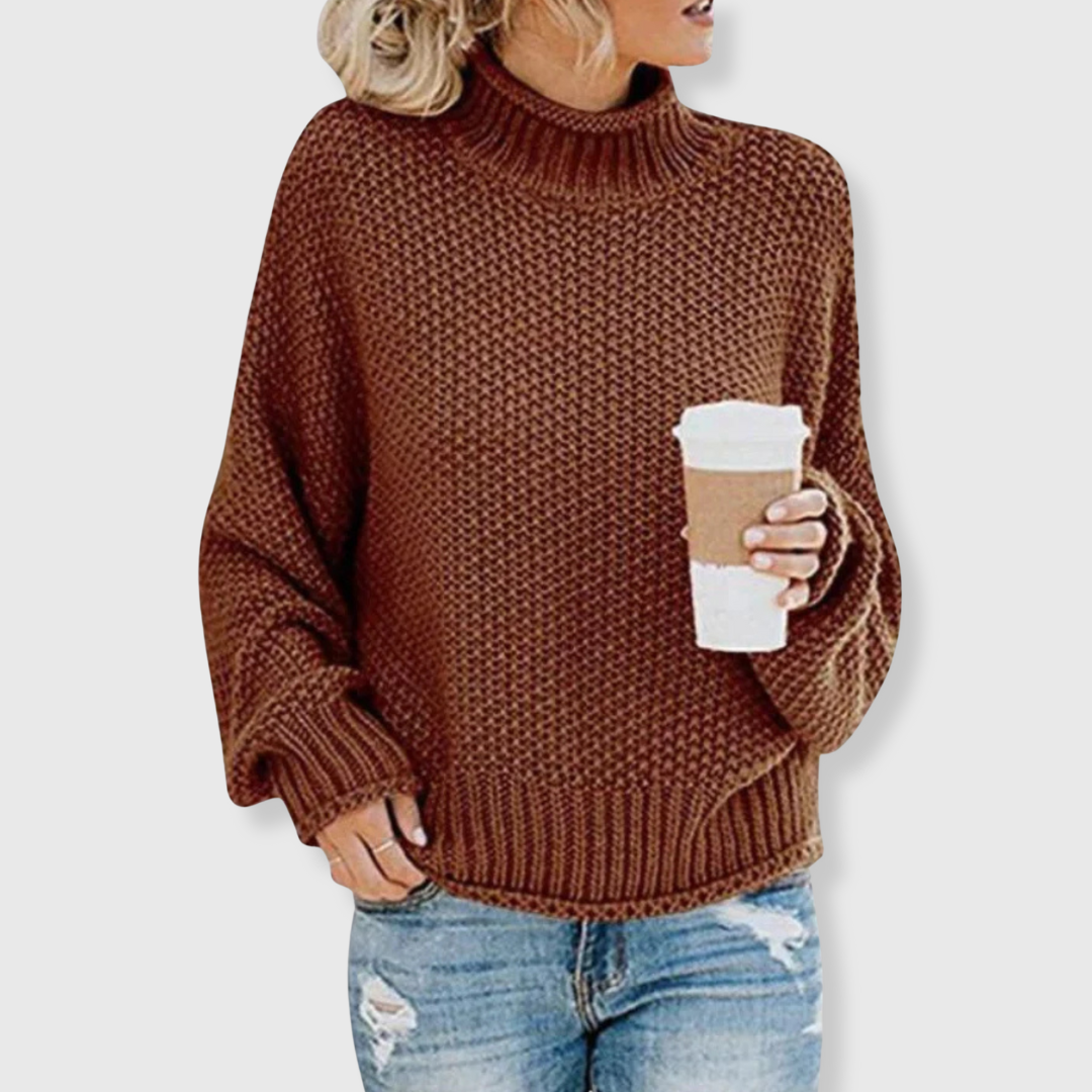 Verena | Eleganter Rollkragenpullover