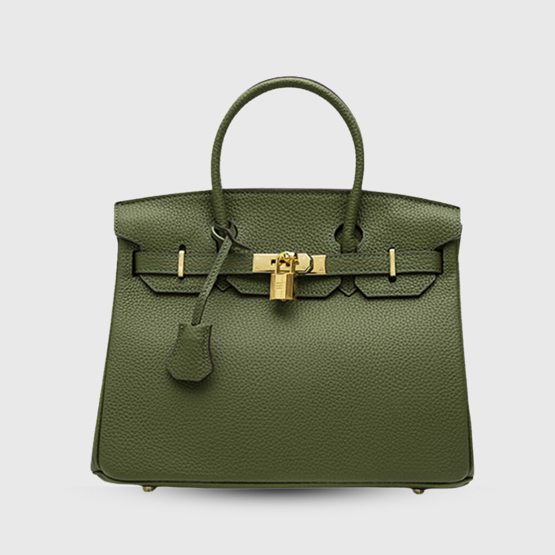 Verona | Handgefertigte Handtasche mit goldenen Details