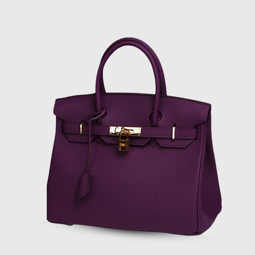 Verona | Handgefertigte Handtasche mit goldenen Details