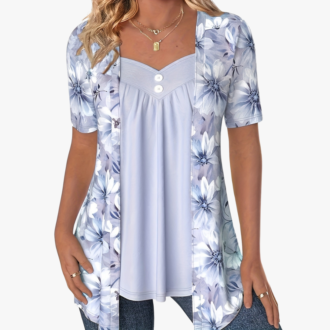 Elena | Elegante Bluse aus hochwertigem Material