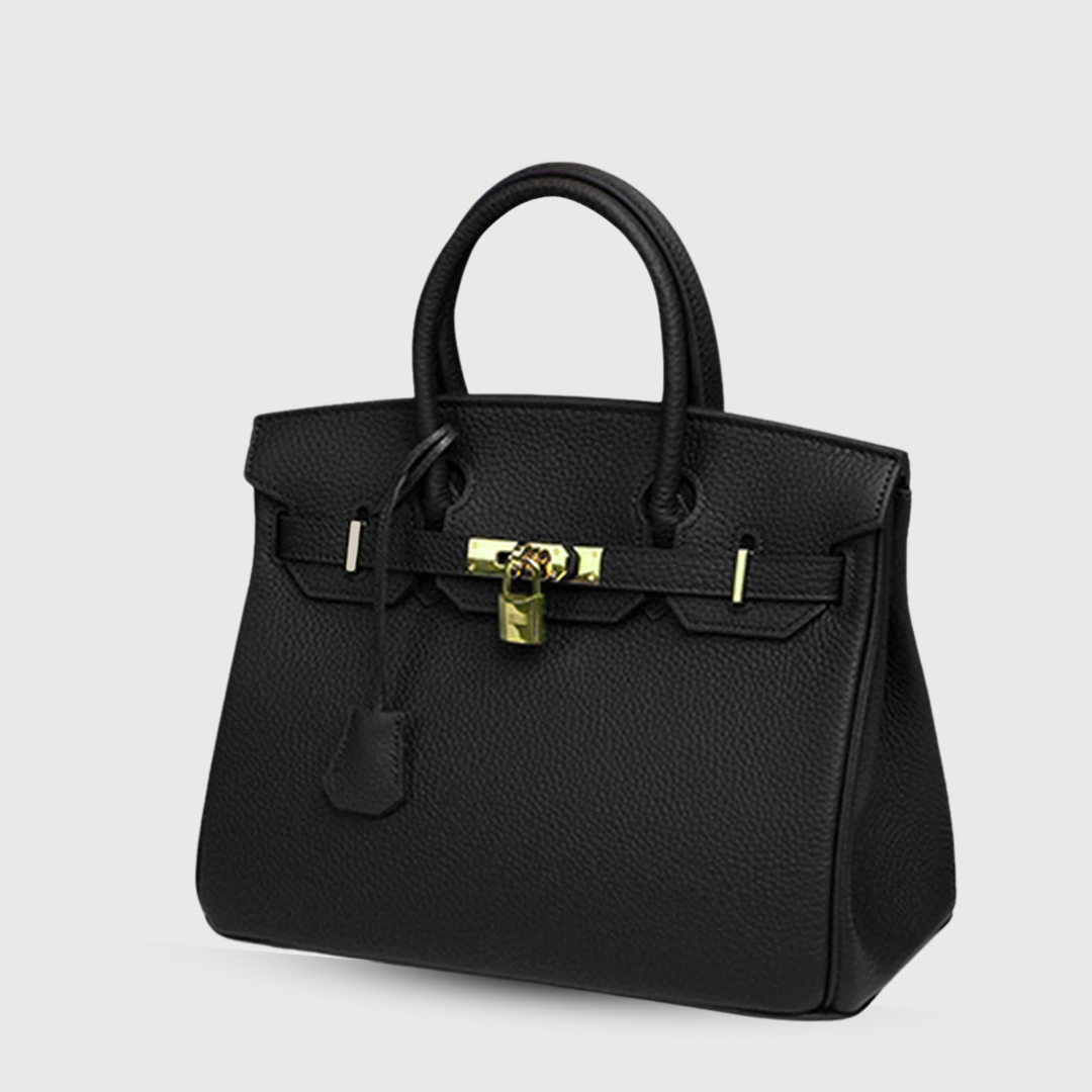 Verona | Handgefertigte Handtasche mit goldenen Details