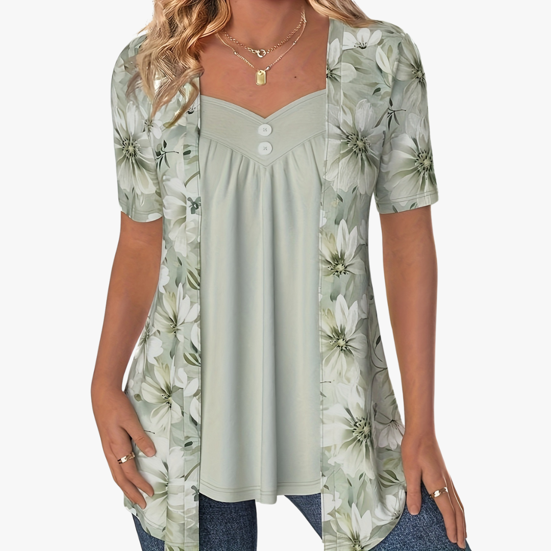 Elena | Elegante Bluse aus hochwertigem Material