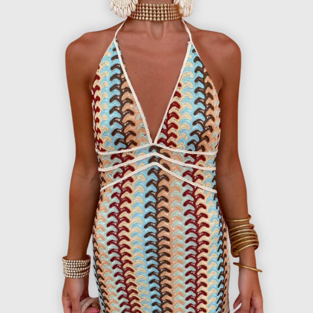 Ceria | Modernes elegantes langes Kleid