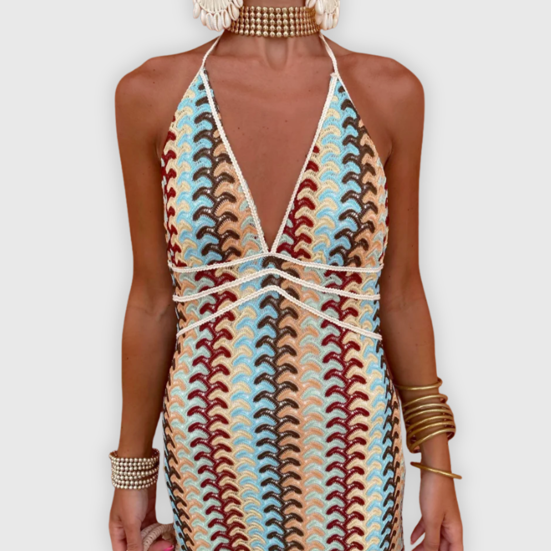 Ceria | Modernes elegantes langes Kleid