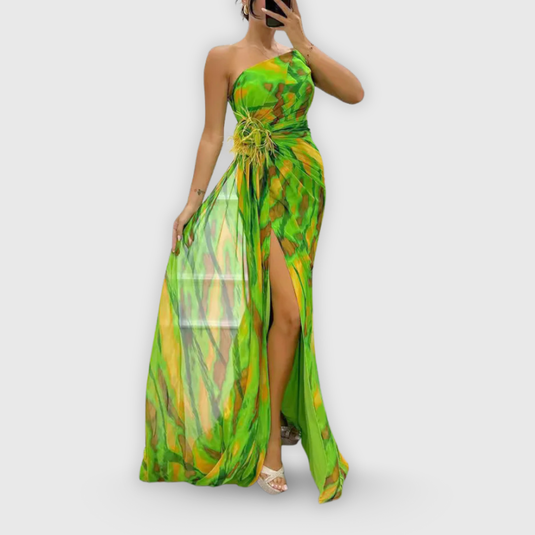 Leda | Handgenähtes Premium-Kleid