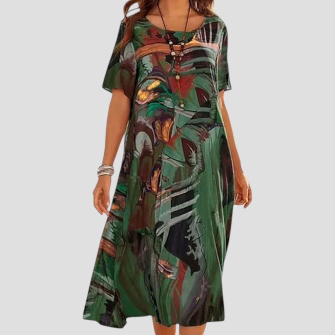 Victoria | Kleid in handgefertigtem Boho-Stil