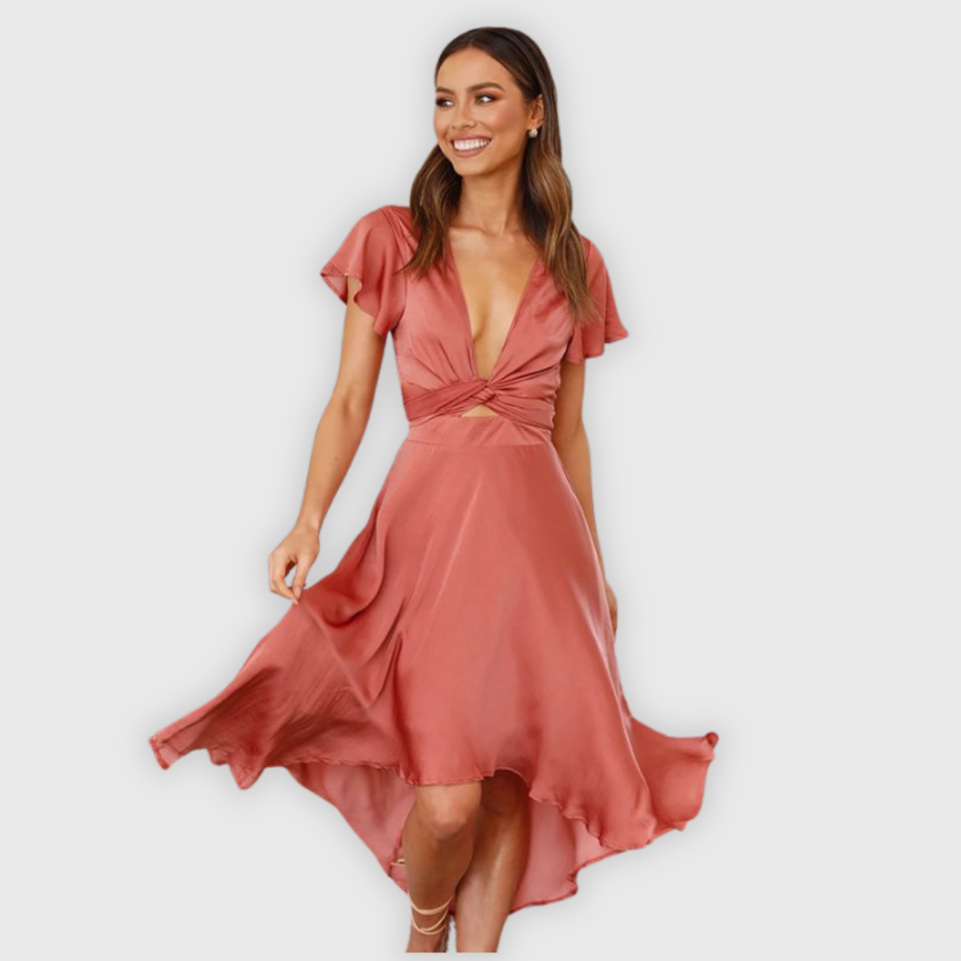 Gaia | Premium Kleid in fließender Eleganz