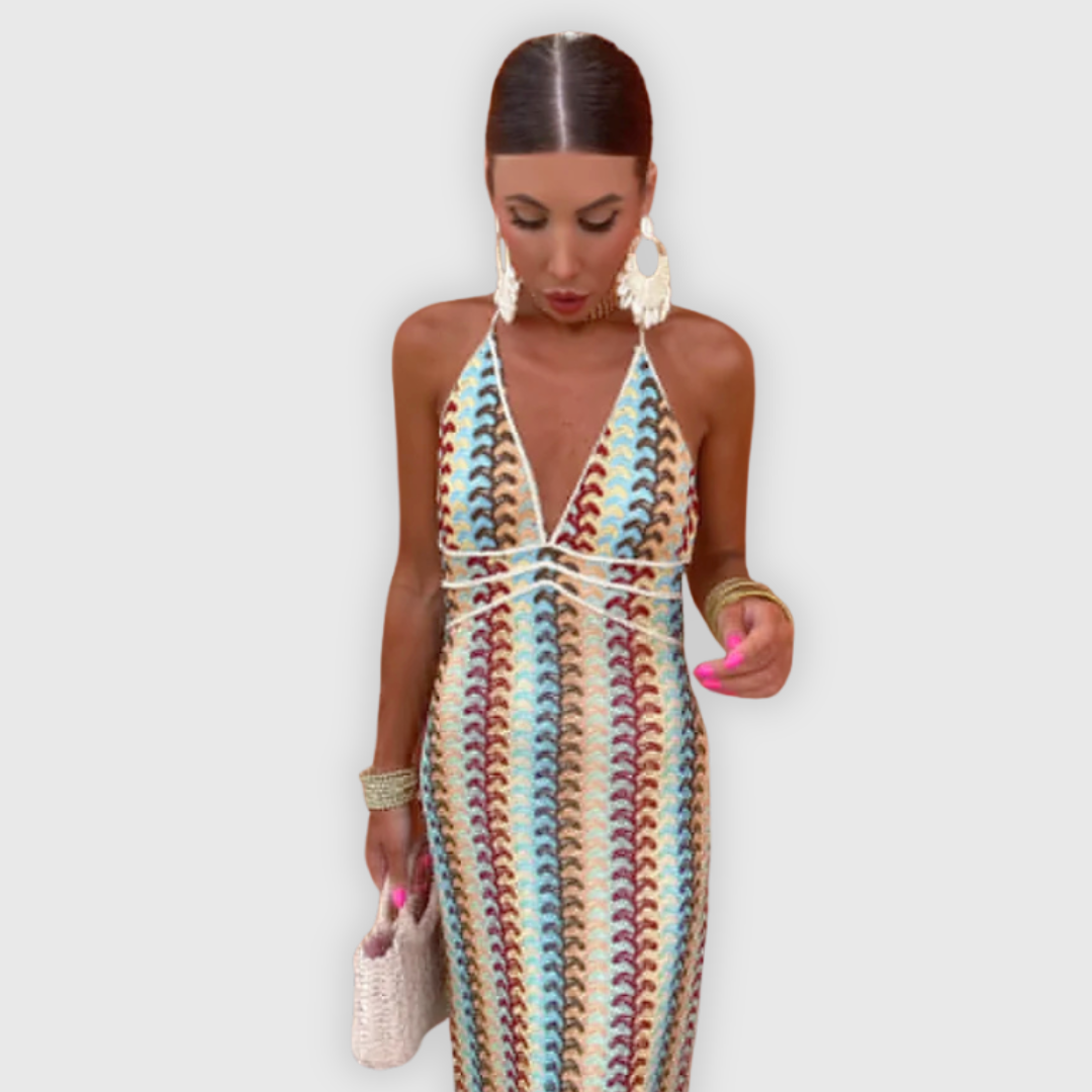 Ceria | Modernes elegantes langes Kleid