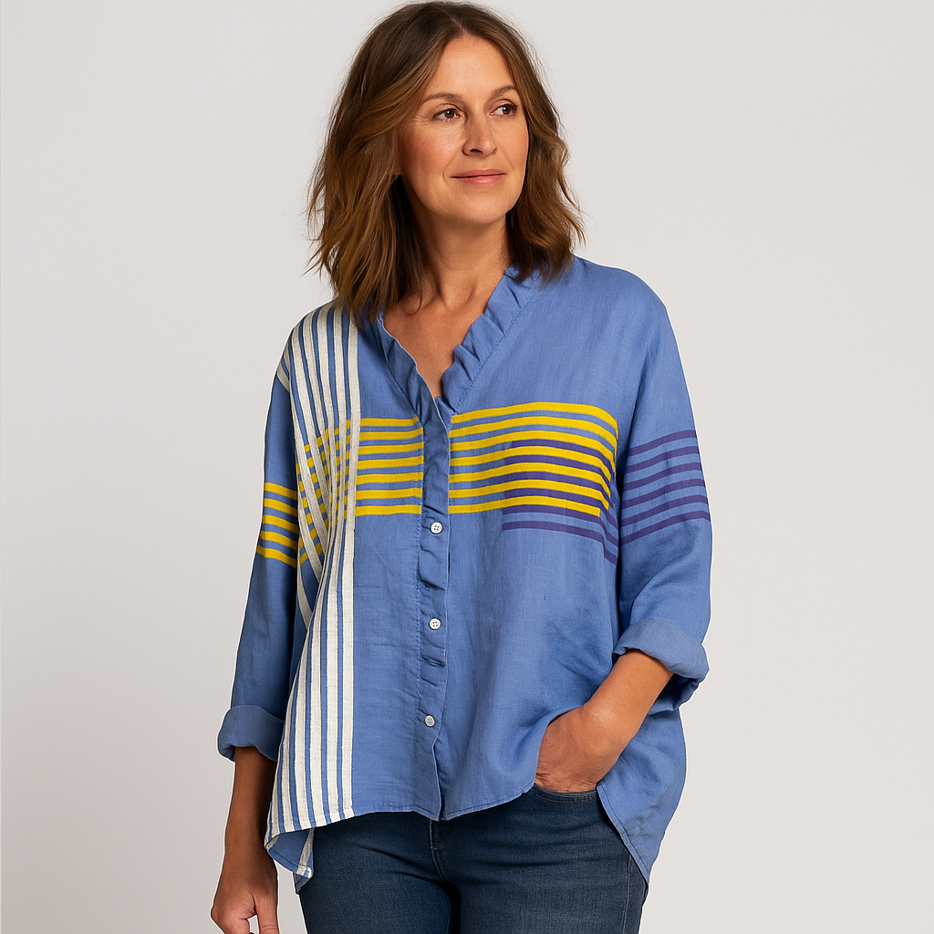 Tina | Feminin-luftige Sommerbluse