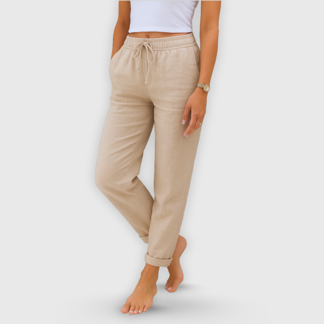 Daniela | Premium Leinenhose mit Stretchkomfort