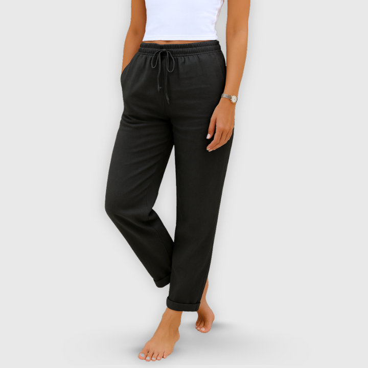 Daniela | Premium Leinenhose mit Stretchkomfort
