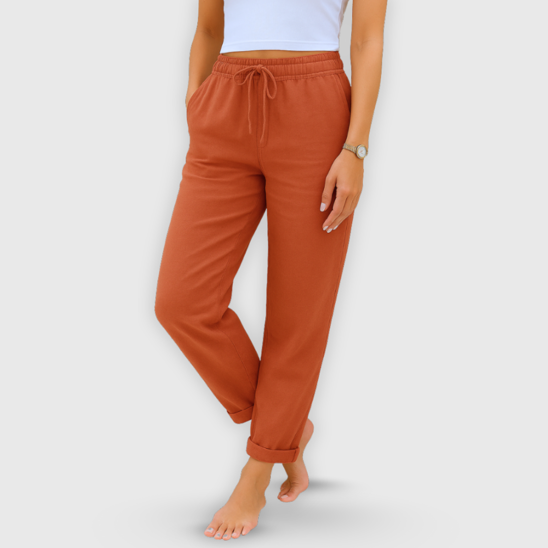 Daniela | Premium Leinenhose mit Stretchkomfort