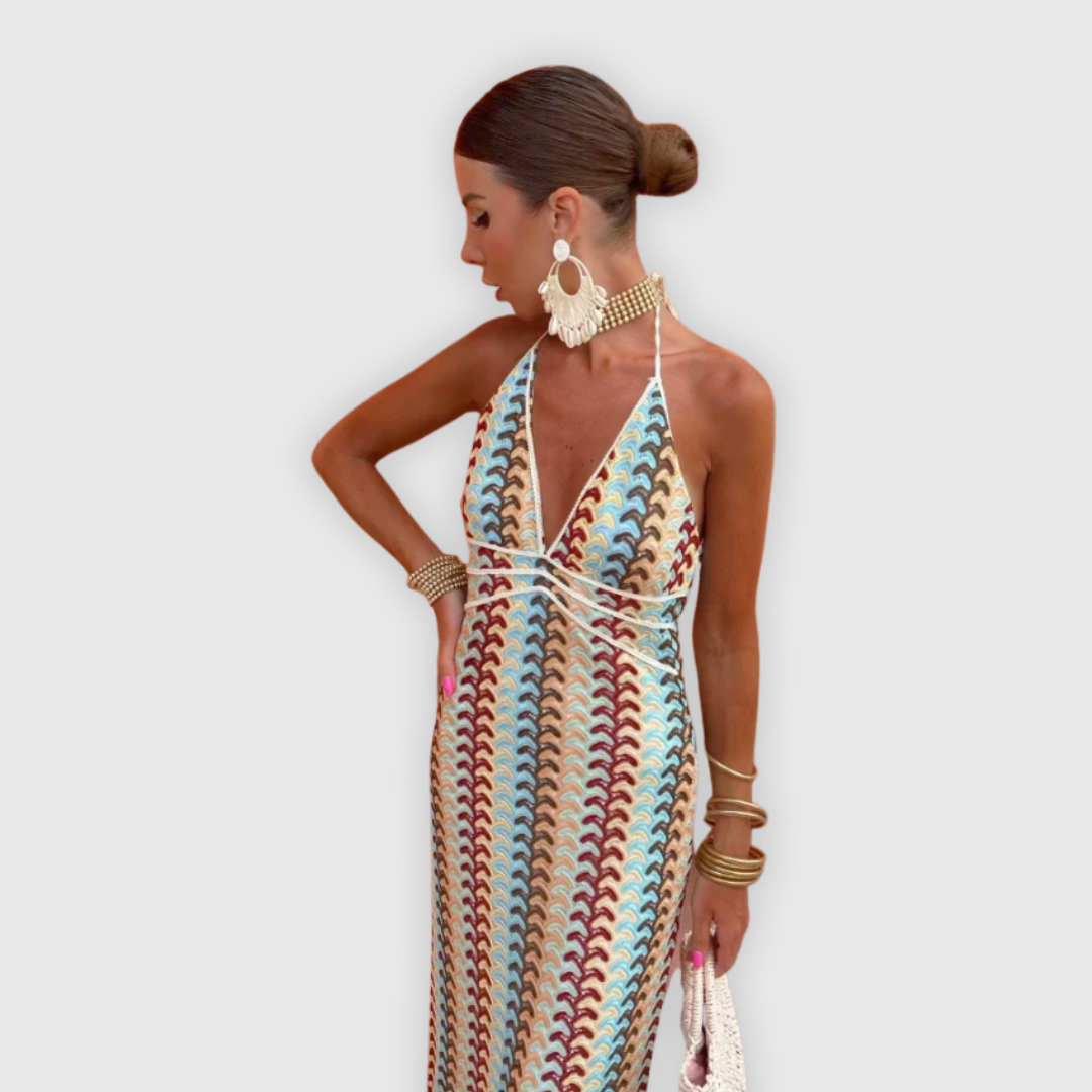 Ceria | Modernes elegantes langes Kleid